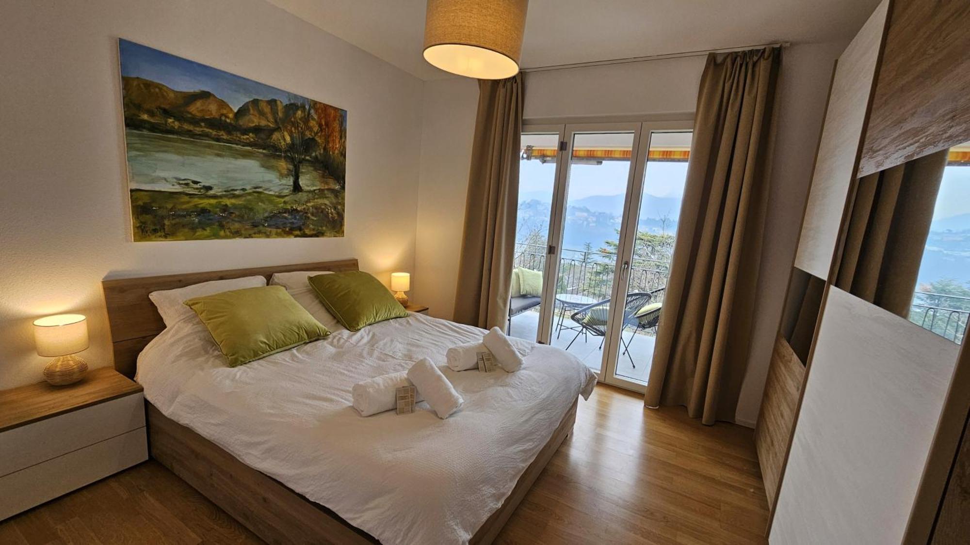 Bellavista Apartment With Free Parking Lugano Exterior foto