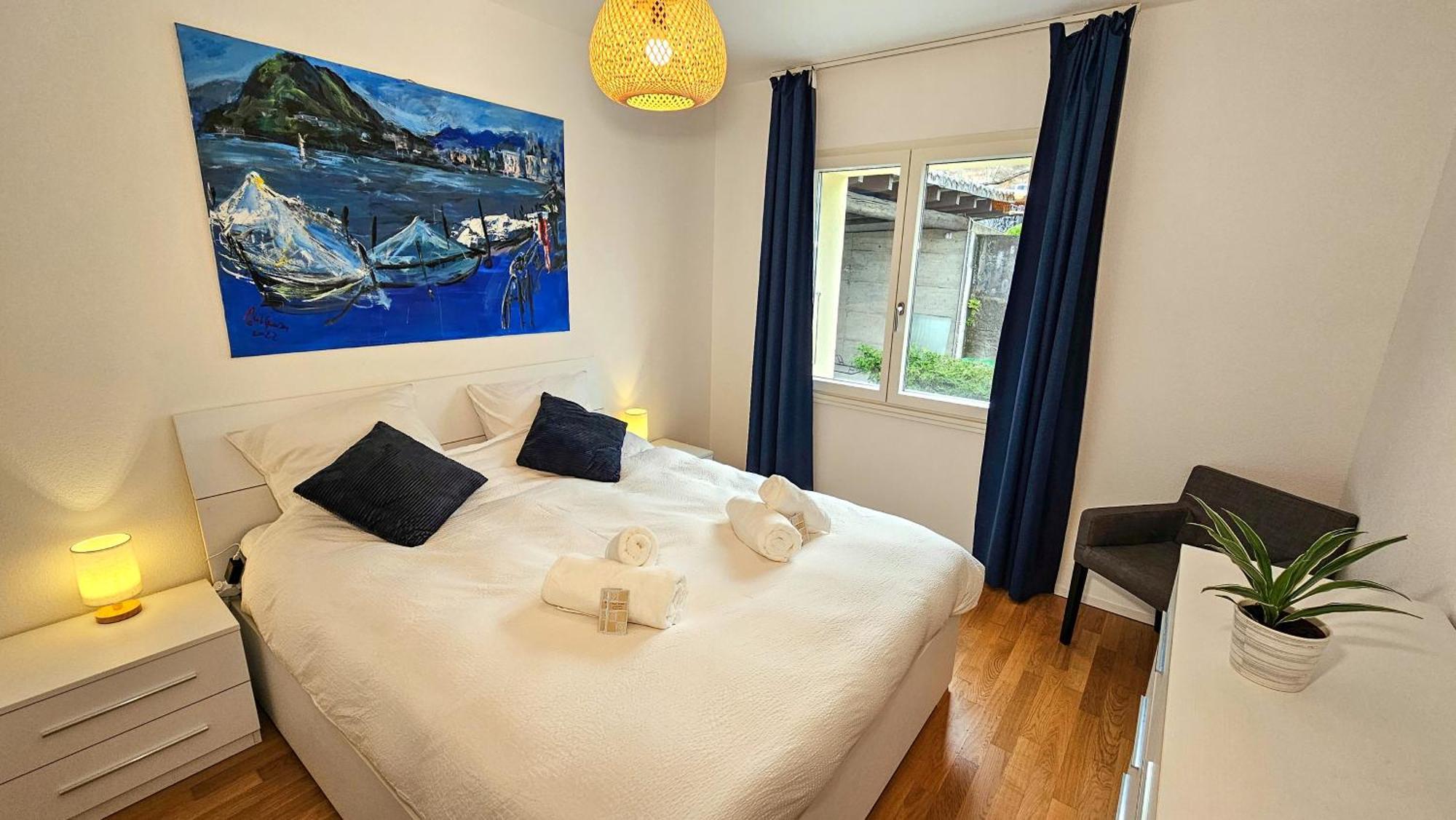 Bellavista Apartment With Free Parking Lugano Exterior foto