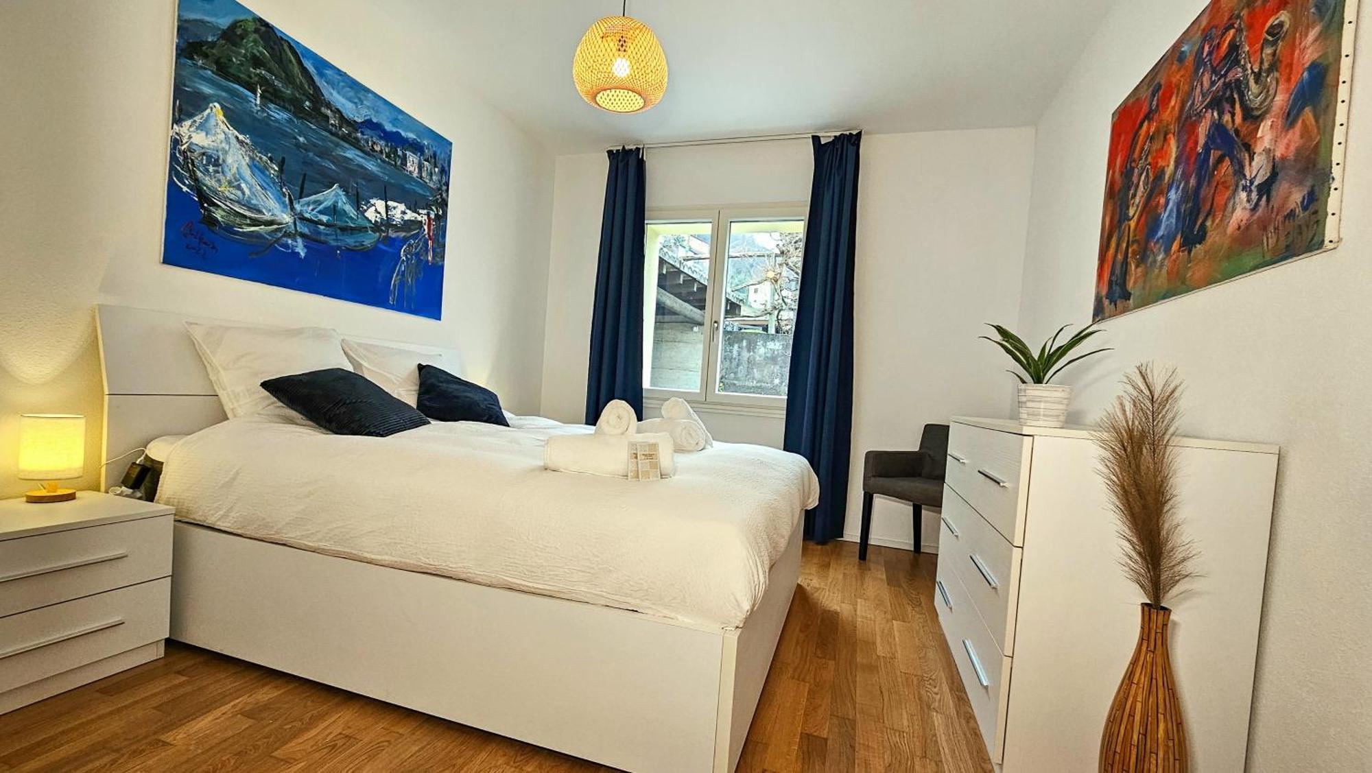 Bellavista Apartment With Free Parking Lugano Exterior foto